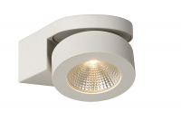 Lucide Spot / wandlamp | 1 x 5W | 157 x 120mm | LED MITRAX | Wit