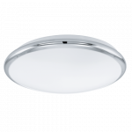 Eglo Plafonniere / wandlamp | 12W | ¢300mm | LED MANILVA | Warm Wit | Chroom