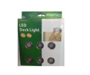 LED Grondspot | 12V | Rond | 6 x 0,3W | Warm W