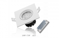 LED inbouwspot | 10 LEDs | Vierkant | 10W | Warm Wit | LWC2510FWW