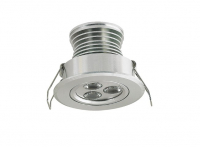 LED inbouwspot | 1 LED | Rond | 3W | 350mA | Warm Wit