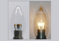 LED Kaars lang | 230V | 3W | VV 15-20W | Warm Wit | E14 | Dimbaar