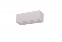 Lucide wandlamp | 2 x 3W | 220 x 80mm | BLANKO | Wit Gips