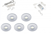 Lumoluce | Luzern + R80| LED inbouwspot | 5 LED spots | Doe Zelf LED Kit | Warm Wit