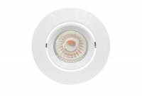 Malmbergs | LED inbouwspot | 1 LEDs | Rond | 6W | Warm Wit (2700k) | Wit | MD-69