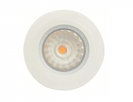 Malmbergs | LED inbouwspot | 1 LEDs | Rond | 5W | Warm Wit (2700k) | Wit | MD-99