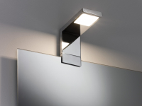 Paulmann | LED Spiegel / Schilderij set | 1 Lampjes | 1 x 10W | Wolbas 10W Chroom